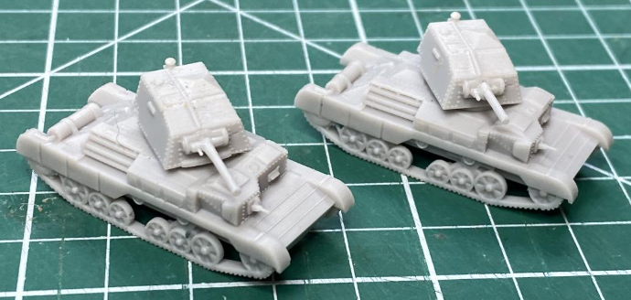 British A10 and A10CS Tanks
