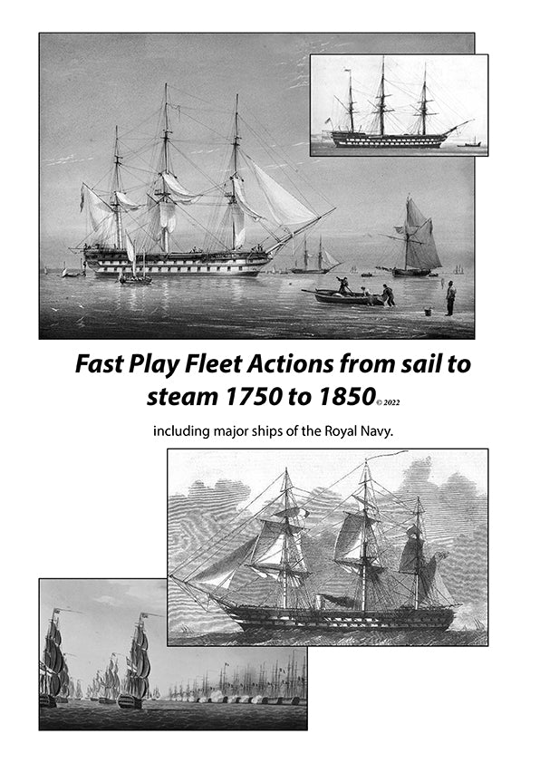 Fast play actions from sail to steam 1750 - 1850