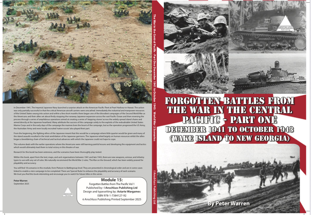 (Pre order) Forgotten Battles from the War in the Central Pacific. Part 1'