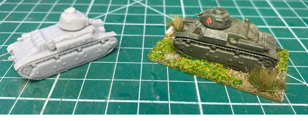 Fr platoon pack 7 Char 2D Tank