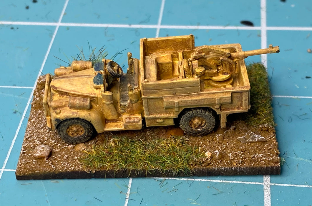 Chevy LRDG Truck mounted canon version